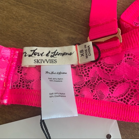 NWT For Love & Lemons Havana Demi Underwire Bra - Picture 4 of 6